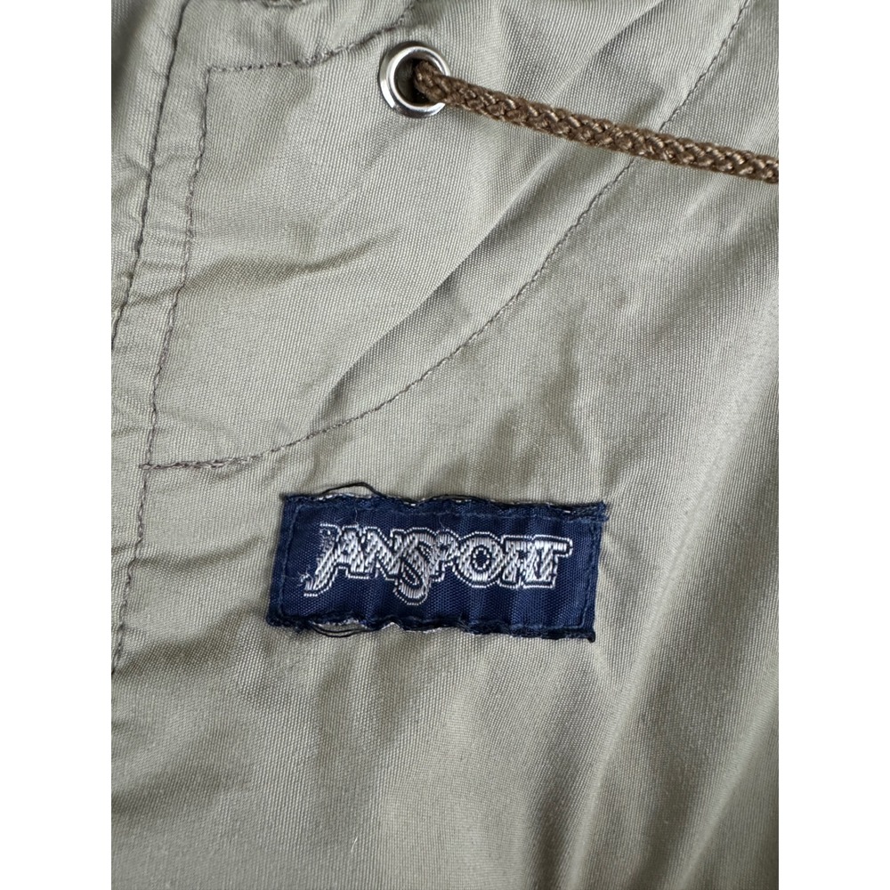 Jansport Gore Tex Hooded Jacket Tan Brown Mens Size Small Made in USA - Picture 12 of 16